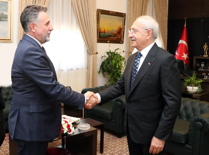 Başkan Sandal’dan Kılıçdaroğlu’na ziyaret!